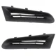 thumbnail image 1 of 1 par de rejillas de parachoques delantero aptas for Renault Clio MK3 2005 2006 2007 2008 2009 ABS accesorios for coche 7701208684, 1 of 4