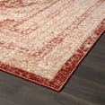 thumbnail image 5 of Luxe Weavers Bohemian Moroccan Burgundy 6x9 Area Rug, Indoor Carpet, 5 of 9