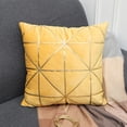 thumbnail image 3 of CASAFUN Solid Color Sofa Cushion Fall Decorative Pillows Throw Pillow for Living Room Bedroom Couch Bed Sofa 17.7x17.7In, 3 of 7