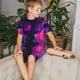 thumbnail image 4 of Balery Neon Toy Cat Reflections Conjunto de Pijama Infantil de Manga Corta con Estampado – Ropa de Dormir de Algodón Suave-Large, 4 of 6