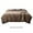 Coffee, variant on Double Sided Fleece Throw Blanket 59x79 Inches - Reversible Plush Sherpa Blanket for Couch, Heavy Weight Warm Blanket for Bed, No Shedding Fuzzy Blanket for Adults, Ultra Soft All Season