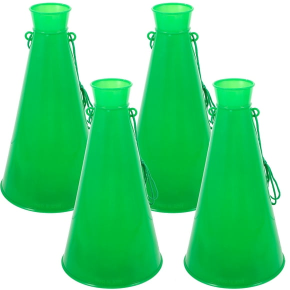 CIMAXIC Mégaphones de cheer 4 Pcs Jouet de Compétition pour Fête, 9.06"X4.92"X4.92 Pouces