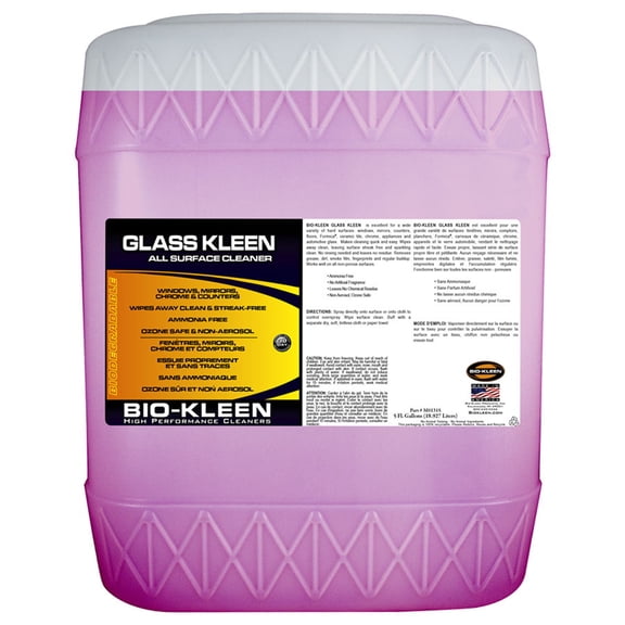 Bio-Kleen M01315 Glass Kleen All-Surface Cleaner - 5 Gallon