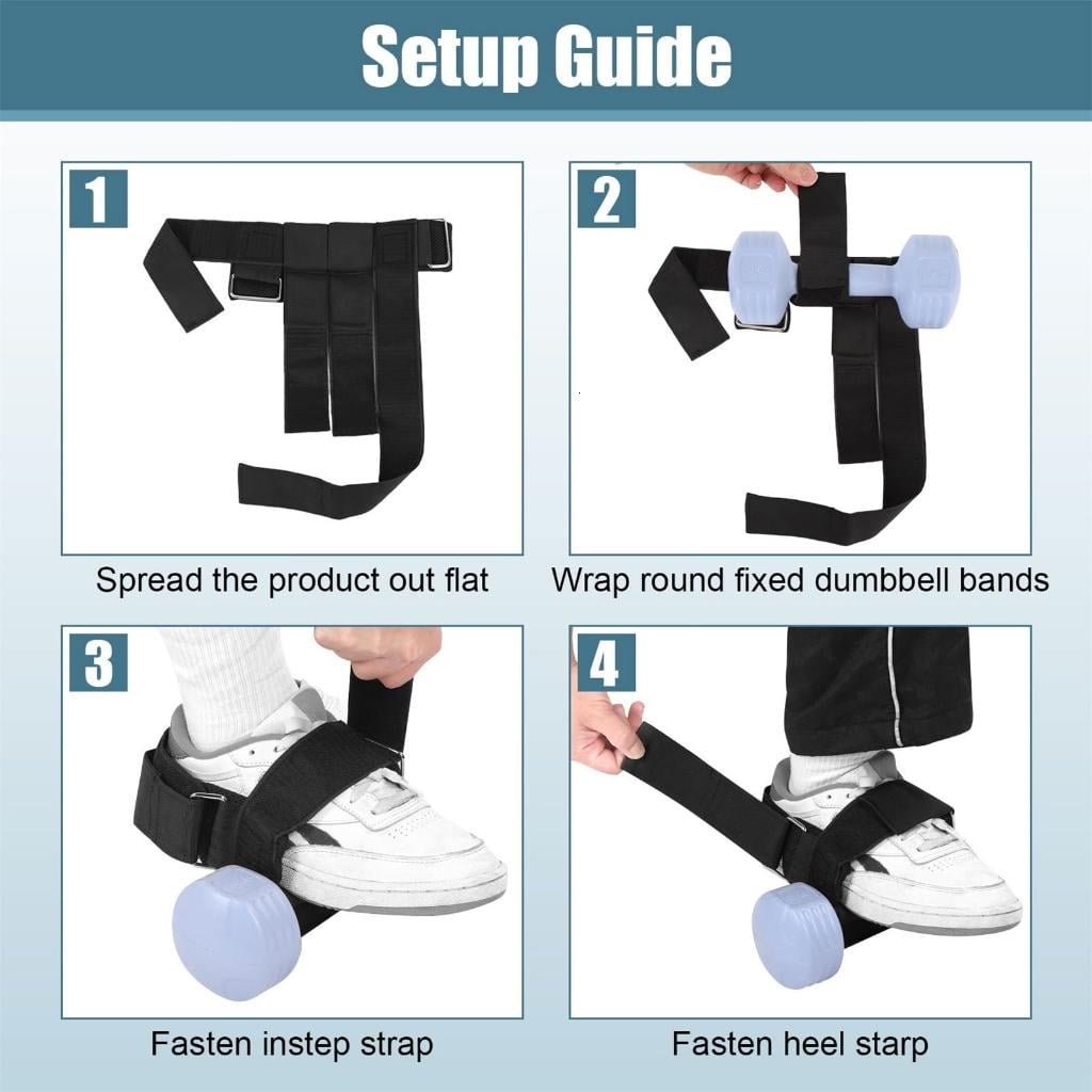 Multifunctional Leg Exercise Band Adjustable Resistance Ankle Belt Gym Gear