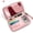 🔥 Pink_Hot#4205, variant on RFID Blocking Passport Travel Wallet | Leather Organizer Case | Multi-Compartment Waterproof Document Holder | Large Capacity | Zipper Closure | Holds Cards Cash Tickets | 19x11x2.5cm | For Holiday