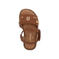 thumbnail image 6 of bebe Toddler Girl's’ Fashion Sandals – Dressy Shoes with Decorative Metal Charm, 6 of 7