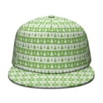 thumbnail image 2 of Custom Christmas Printed Flat Baseball Cap – Adjustable Snapback Hat with Flat Bill, Breathable and Durable, Personalized Design for Sports, Travel & Daily Wear, 2 of 6