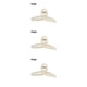 thumbnail image 2 of Pinzas de acrílico Qarigey con perlas grandes estilo CBP059420, 2 of 6