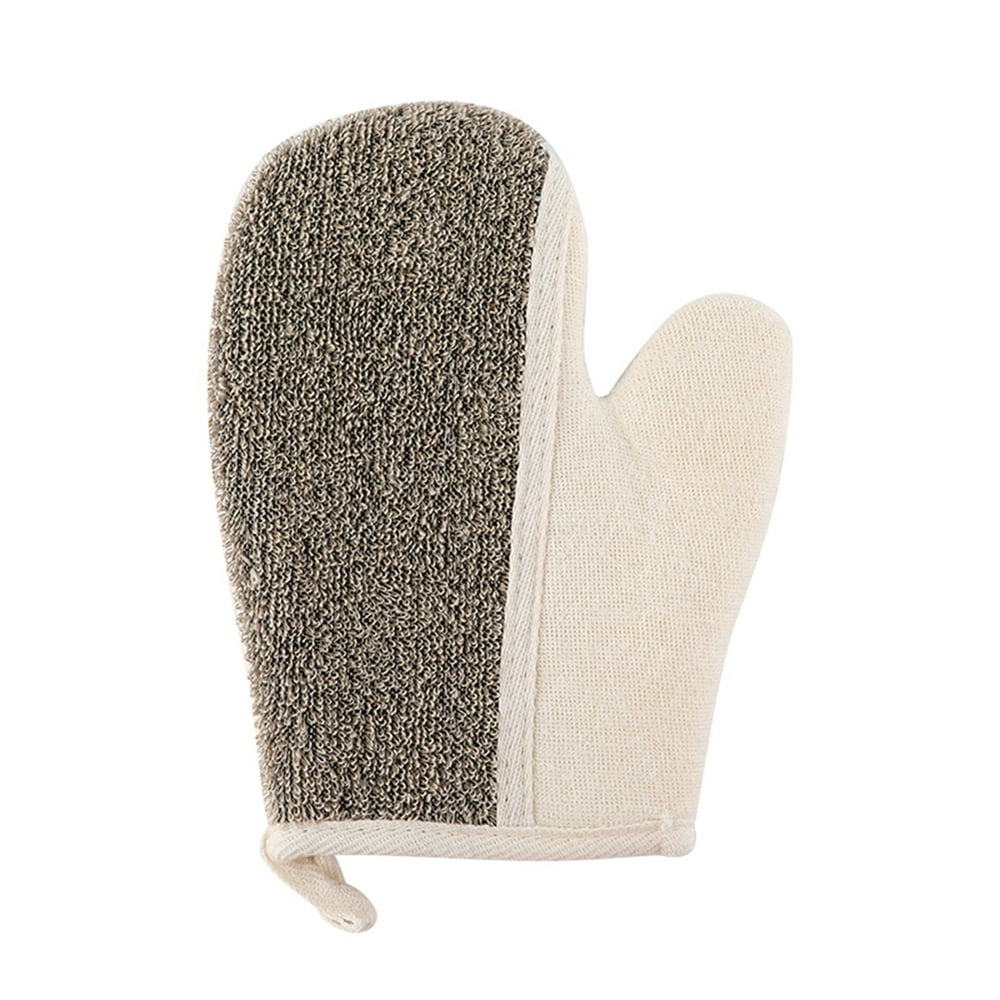 Bath Mittens Exfoliating Shower Gloves Dry Spa Antibacterial Health