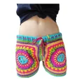 thumbnail image 4 of Short Peace And Love Amor Y Paz Tejido Hippie, 4 of 8