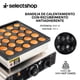 thumbnail image 5 of SELECTSHOP Maquina Electrica Para Mini Hotcakes Wafflera Comercial 25 Unidades Mini Pancake Plancha Antiadherente Wafflera Industrial 110V Maquina De Panqueques Regulador De Temperatura Temporizador, 5 of 8