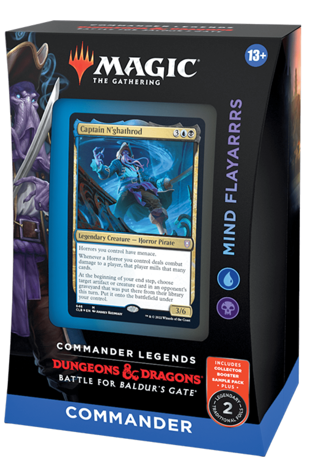 Magic The Gathering Trading Card Games: Commander Legends Baldurs Gate Commander Deck