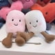 thumbnail image 4 of JELLYCAT Original, nuevo y divertido llavero de juguete de peluche con colgante de bolsa de malvavisco emparejado, regalo de cumpleaños, 4 of 5