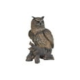 thumbnail image 2 of Garden Decor Animal Statue Eagle Owl On Stump Statue, 2 of 4