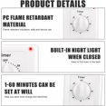 Countdown Switch: 60 Minute Timer Light Switch with Timer, Water ...