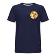 thumbnail image 4 of Yaoyar Mens Short Sleeve T-Shirts Graphic Crew Neck Casual Shirt Summer Beach Palm Tree Printed Vintage Hawaiian Tees, 4 of 5