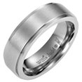 thumbnail image 4 of Willis Judd New Mens Titanium DAD Ring Engraved Best Dad Ever, 4 of 4