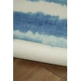 thumbnail image 6 of Linon Outdoor Washable Area Rug Collection, Ivory and Blue, 7' x 9', 6 of 9