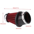 thumbnail image 3 of Filtro de aire BuyWeek tipo hongo 63 mm color Rojo, 3 of 9