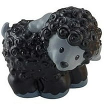 Replacement Part for Fisher-Price Little People Playset - CHD20 ~ Replacement Black Sheep Figure ~ Works with Fisher-Price Farm Playset and Other Playsets as Well!