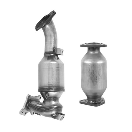 AutoShack Catalytic Converter Direct Fit | Replacement for 2013-2017 Honda Accord | 2-PC