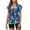 01Blue, variant on Feimerou Womens Tankini Bathing Suits Modest Tummy Two Piece Swimsuits Flowy Ruffer Sleeve Floral Printed Swimsuit with Boyshorts Clearance On Sale