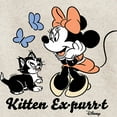 thumbnail image 3 of Disney - Minnie Mouse - Kitten Expurrt - Youth Crewneck Fleece Sweatshirt, 3 of 5