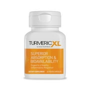TurmericXL Joint Support & Supports Healthy Inflammatory Response - Delivers 45x More Curcumin - High Absorption - Gluten-Free  250mg, 30 Veggie Capsules