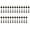 black, variant on 25pcs Crystals Ornament Colorful Rainbow Maker Crystal Chandelier Prisms Icicle Drop Pendants