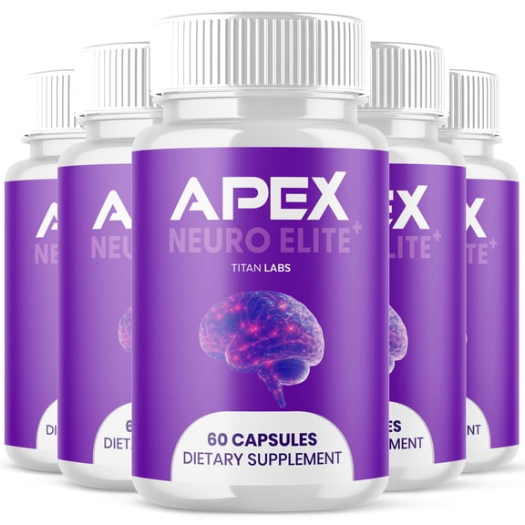 Apex Neuro Elite Advanced Nerve Support Supplement Pills All Natural Ingredients 300 Capsules