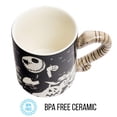 thumbnail image 3 of Taza de cerámica plateada Buffalo Disney Nightmare Before Christmas, 3 of 5