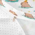 thumbnail image 4 of Erosebridal Cartoon Animal Capybara Queen Duvet Cover Set,Cute Rodent Animals Bedding For Kids Boys Reversible 3 Pieces,No Comforter, 4 of 6