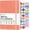 Light Pink, variant on Weekly Meal Planner Notebook, Food Journal Daily Meal Prep Journal with Shopping and Grocery Lists for Food Planning Menu Planning Healthy Diet or Weight Loss Tracking, Undated, A5, Light Blue