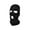 Black, variant on Unisex 3 Hole Winter Knitted Mask, Outdoor Sports Full Face Cover Ski Mask Warm Knit Balaclava for Adult (Black)