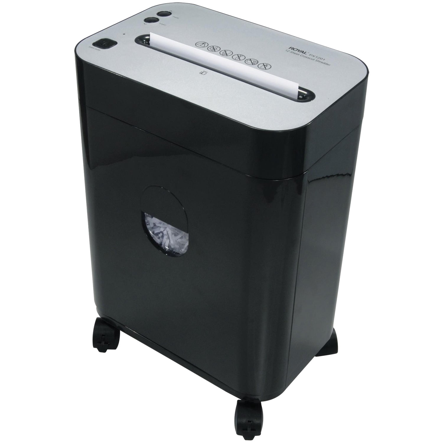Royal PX1201 12-Sheet Crosscut Shredder with Basket