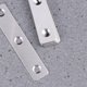 thumbnail image 3 of unbranded 10Ud Soporte Angular De Acero Inoxidable De Uso Fijo Para Reforzamiento Con Material Resistente Plata, 3 of 7