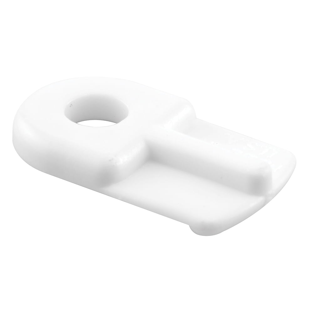 Prime Line Products 0391508 Flush Screen Clip, 0.50 x 0.875 in. White