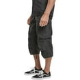thumbnail image 5 of BRANDIT INDIVIDUAL WEAR Adult Male Cargo Capri Pants, Color: Anthracite, Size: XXL (2003-12005-XXL), 5 of 7