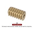 thumbnail image 5 of Unique Bargains Gear Shaft Brass 0.5 Modulus 2.98mm Hole Diameter Drive Gear Box for Small Motor, 5 of 5
