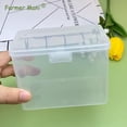 thumbnail image 3 of Clear Rectangle Mini Storage Containers Box with Lid, Rectangular Containers Case for Pills, Jewellery, Tiny Bead, Herbs, Craft Items, 2 Pack, 3 of 8