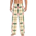 thumbnail image 7 of FORMRS Mens Pajama Pants with Pockets Sleepwear Lounge Bottoms Sizes S-2XL, Retro Green Stars, 7 of 7
