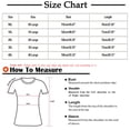 thumbnail image 3 of Posijego Hauts pour Femmes Grande Taille Blouses d'Été Fluides à Manches Courtes Col Rond Chemises Décontractées Hauts Habillés, 3 of 5