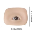 thumbnail image 4 of 1 Par Ojos 3D Silicone Eyes Falsos Modelo Suave para Principiantes Y Artistas (piel Media), 4 of 6