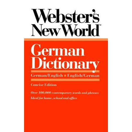 Webster's New World German Dictionary, Concise