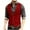 Red, variant on Men's Tweed Suit Vintage Vest Herringbone V Neck Casual Waistcoat for Wedding Groomsmen