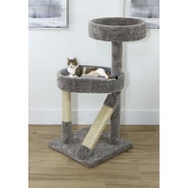 New Cat Condos Cat Tree 41" Scratching Post Condo - Sisal & Carpet Cat Tower for Indoor Cats