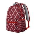 thumbnail image 2 of Vintage Inspired Boho Backpack - 17" Laptop Compartment, Tribal Print Design, Roomy Daypack for School, Work & Commuting, Durable & Stylish for Students, 2 of 6