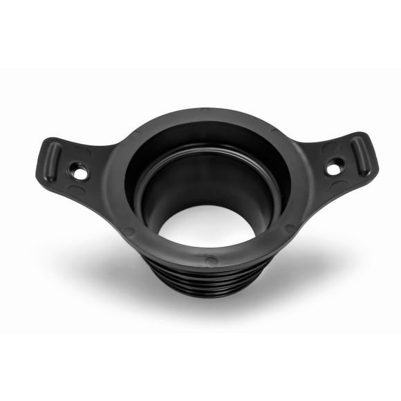 Camco Sewer Hose Seal 39318 Use To Block Odors at Dump Station; Flexible 3-In-1 Adapter; Black; With Wings For Easy Removal