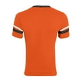 thumbnail image 2 of Augusta Sportswear Boys V-Neck Jersey with Striped Sleeves, 2 of 4