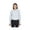 SILVER/ WHITE, variant on Women's Fully-Fashioned Full-Zip Sweater, Style DG534W